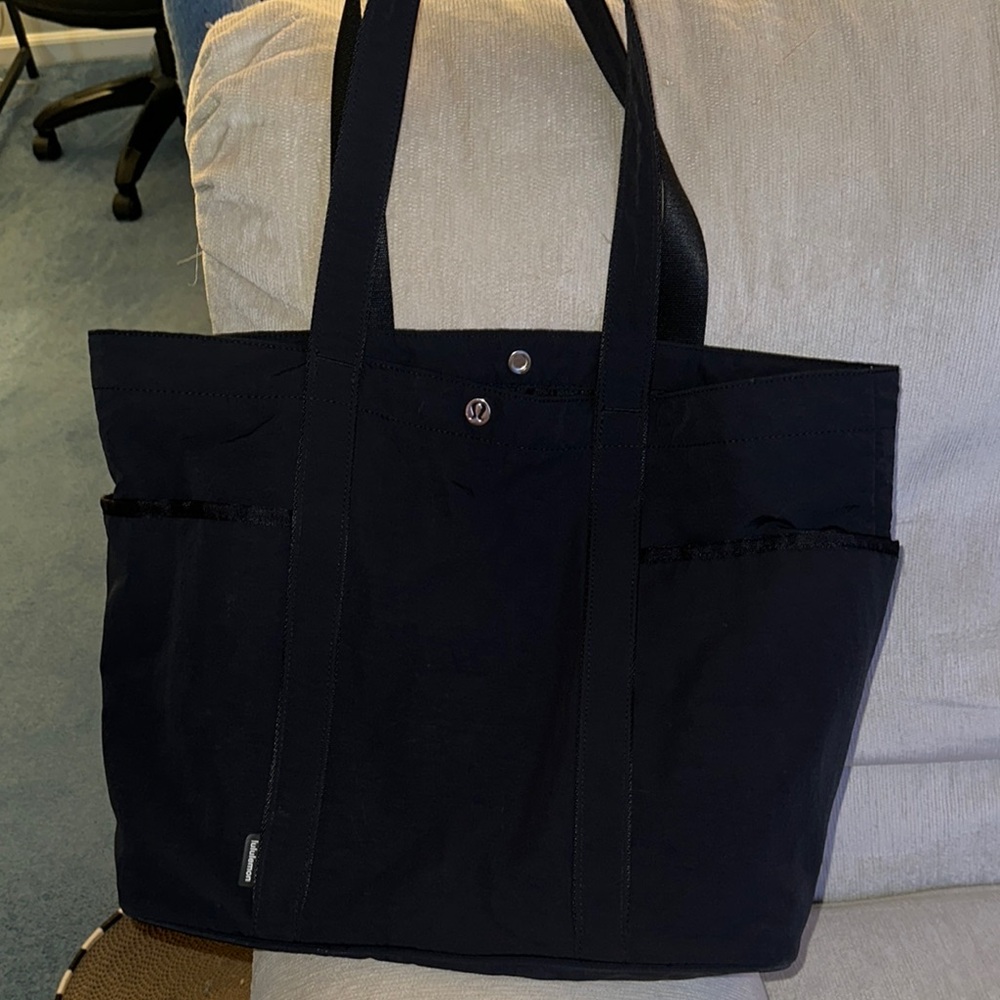 lululemon athletica Black Tote Bag
